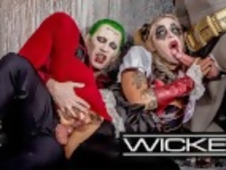 Harley Quinn Fucked By Joker & Batman - WickedPictures