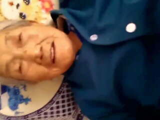 סיני סבתא 75yr עוגית, חופשי vk עוגית הגדרה גבוהה מבוגר וידאו bb