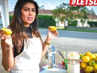 Letsdoeit - pechugona latina adolescente escogido hasta en la mercado consigue engañada en adulto vídeo