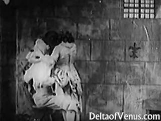 Antigo pranses pagtatalik pelikula vid 1920s - bastille araw